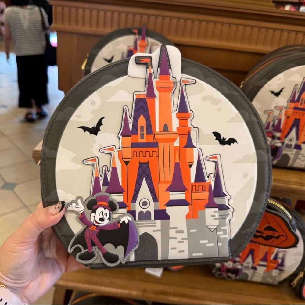 Disney Parks 2025 Not So Scary Halloween Loungefly crossbody/backpack